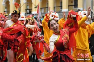 澳门国际幻彩大巡游绘就“海上丝路画卷”缩略图