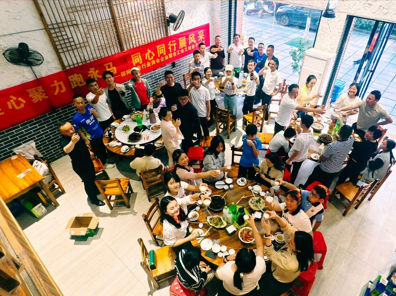 广商聚跑潇湘畔 初心同行永马行——邵阳广告行业商会永州主题活动纪实插图3