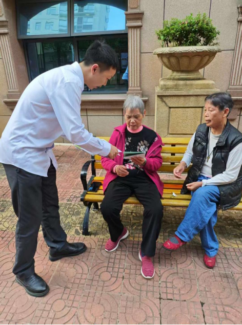 广发银行邵阳分行走进医院 守护老年群体存款安全插图1