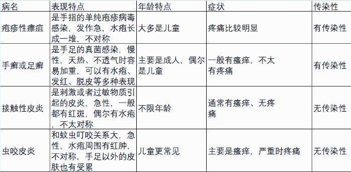 这种夏天手上爱长的小水疱 到底是什么插图
